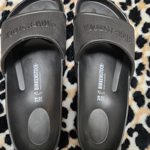 Birkenstock Black Slide Sandals - Picture 2 of 5